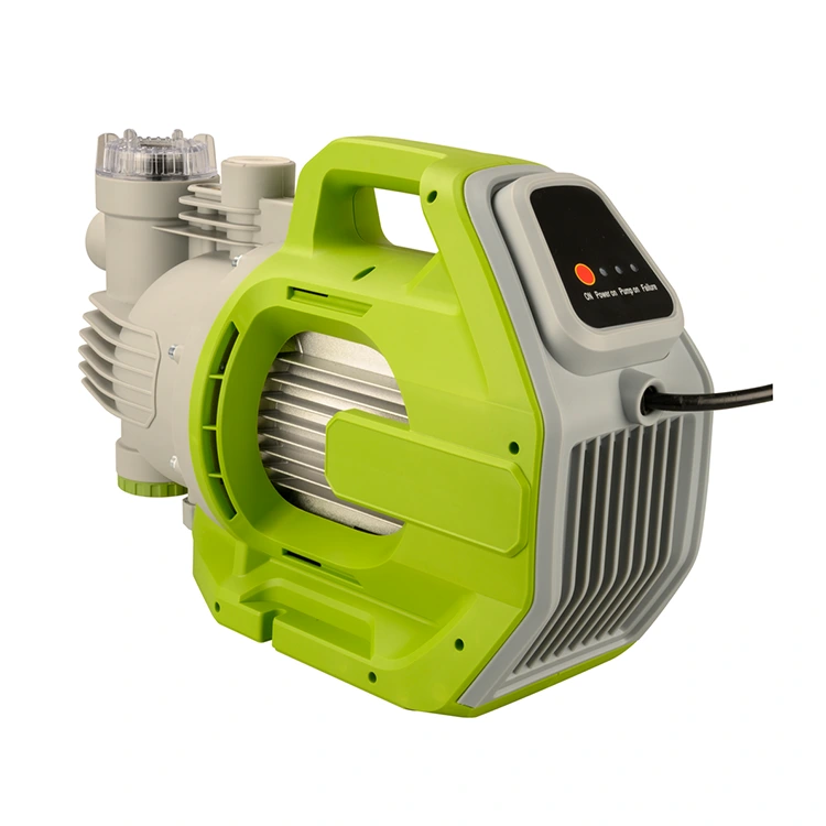 Pompa a getto da giardino intelligente con display a LED